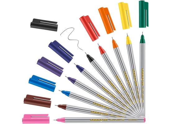 Edding 89 Office Liner EF - For Finest Lines Set Of 10 Colors